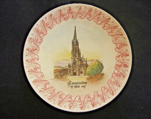 Assiette theme religieux - assiette,
