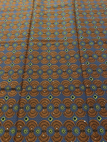 Tissu pagne wax africain - tissu,