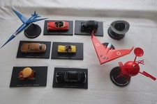 BLAKE ET MORTIMER Lot de 11 Voitures et Véhicules N°1 à 10 Hachette + fascicules