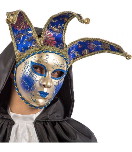 Masque joker jingle jester - de,