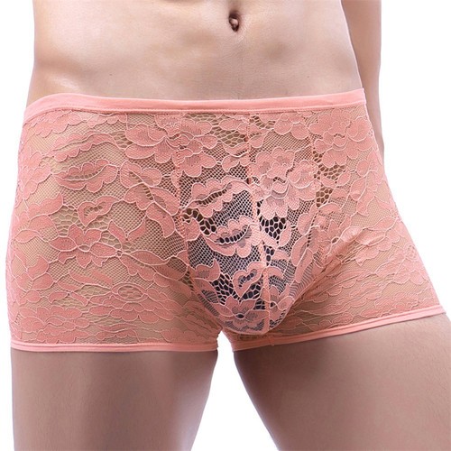 Boxer homme chaud transparent