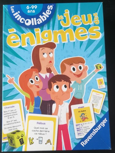 Neuf jeu des énigmes - des, les