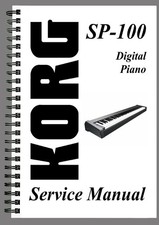 Manuel d'entretien Korg SP-100