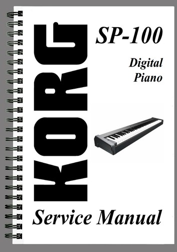 Manuel entretien korg 100 - manuel,