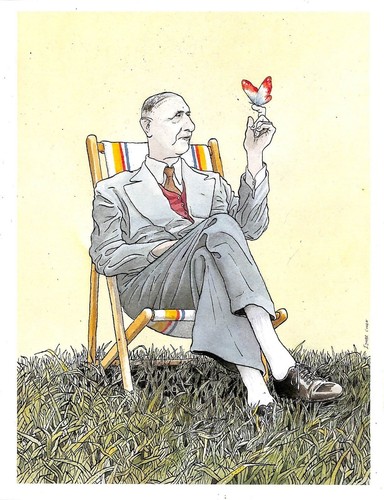 General gaulle portrait - general, de