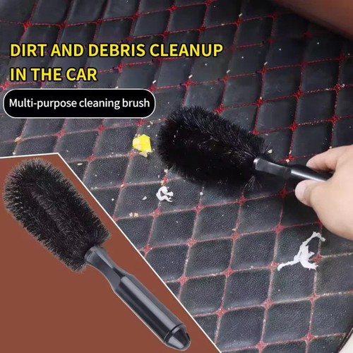Brosse roue voiture poils - brosse,