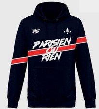 SWEAT PULL NOIR PARISIEN OU