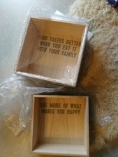 Lot De 2 Étagères Cubes