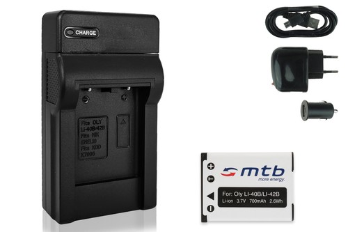 Chargeur batterie 40b - chargeur+batterie, (usb)