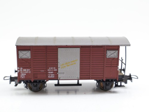 Wagon couvert liliput 247 - wagon, h0
