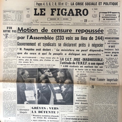 Journal figaro mai - le, 23