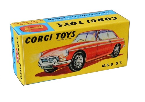 Corgi toys boîte - box, repro
