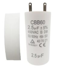 Condensateur 2,5 uF (2.5 µF) pour moteur Somfy ou Simu de volet roulant ou store