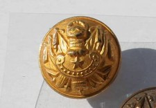 RARE BOUTON UNIFORME MILITAIRE