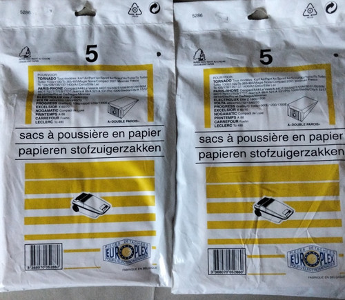 Sacs aspirateur tornado - sacs,