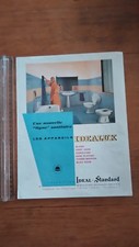 PUBLICITE ANCIENNE PUB ADVERT - SANITAIRES IDEAL STANDARD