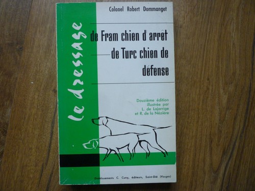 Dressage fram chien - le, de