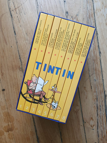 Coffret anniversaire tintin - coffret,