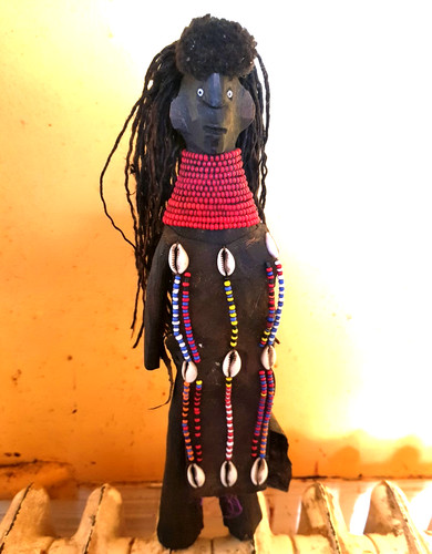 Statuette africaine kenya bois - statuette,