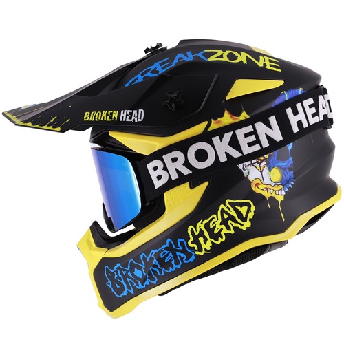 Casque cross freakzone noir - cross,