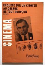 (CINEMA) L'Avant-Scène. Enquête sur un citoyen... d'Elio Petri N°111 1971