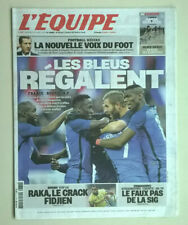 L'EQUIPE N°22 533 du 30/03/2016 - France-Russie 4-2 /Margotton remplace Jeanpier