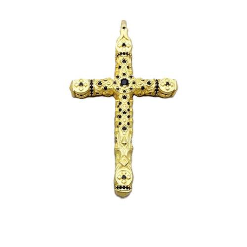 Pendentif croix argent - pendentif,