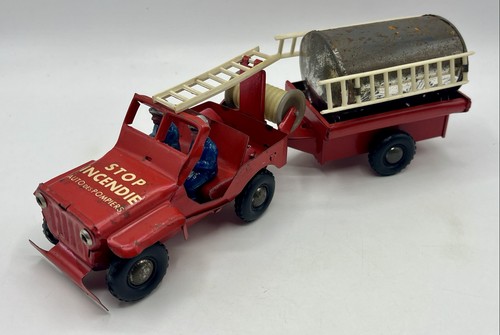 Jeep stop incendie - jeep, remorque