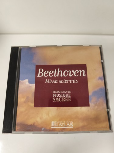 Beethoven missa solemnis - cd,