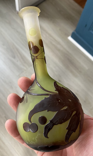 Ancien vase soliflore - vase, emile