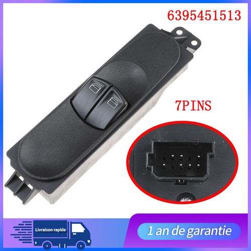 Platine bouton leve vitre - leve,