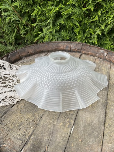 Abat jour ancien opaline verre - abat-jour,