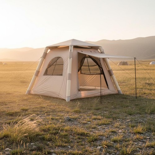 Tente camping gonflable - tente,