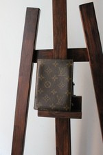 Louis Vuitton portefeuille en toile monogrammée et cuir marron