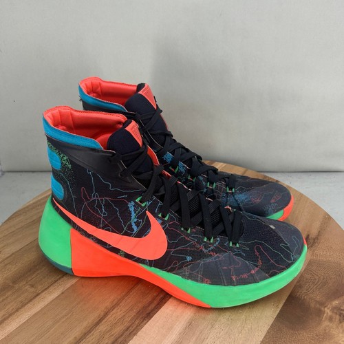 Nike hyperdunk 2015 black blue - nike,