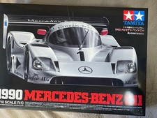Kit châssis voiture RC Tamiya 1/10 Mercedes non assemblé avec pneus de...