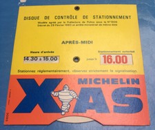 Disque stationnement michelin - disque,