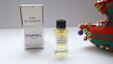 ANCIENNE & RARE miniature CRISTALLE  de CHANEL  pleine + boite NEUVE  ED TOILETT