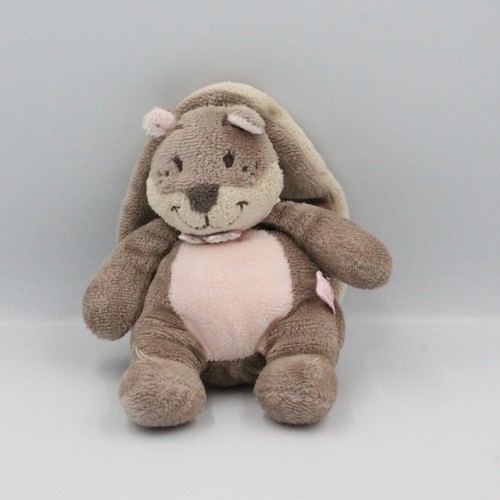 Doudou castor léontine gris - castor,