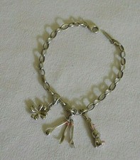 Bracelet Breloque  Agatha en Argent Massif  925