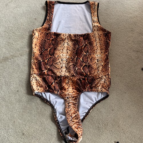 Bodysuit annal print - print, s/m