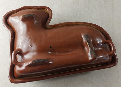 Ancien grand moule terrine - grand,