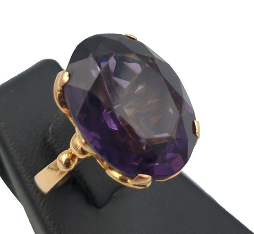 Bague jaune massif - jaune,