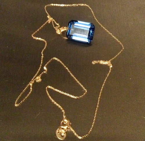 Jaune carats collier - or, carats-collier