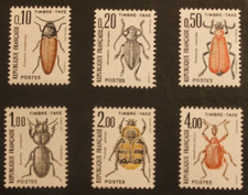 Lot de timbres taxe  - n° 103  à 108 -  FRANCE - 1982 - Neuf **