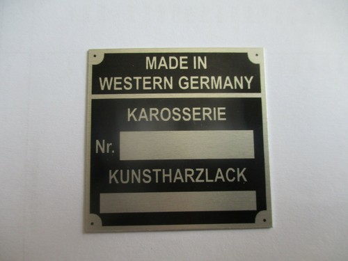 Bouclier farbschild bmw csi - bmw, e9