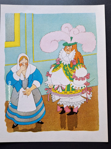 Gravure couleur albert dubout - albert,