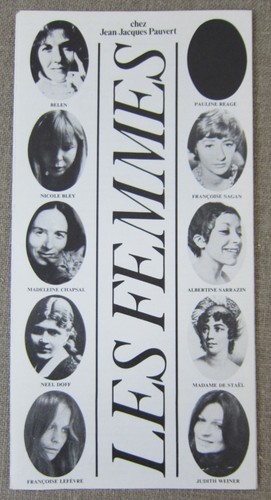 Dépliant catalogue 1974 - dépliant, ~1974