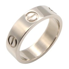 Bague CARTIER Love en or blanc