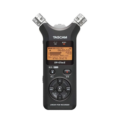 Tascam 07mkii ver2 pcm - dr-07mkii,